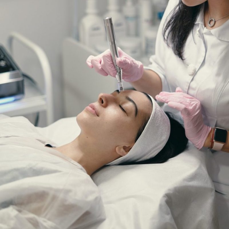 Servicio de limpieza facial.